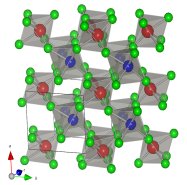 Crystalline Structure of monoclinic ZnWO4